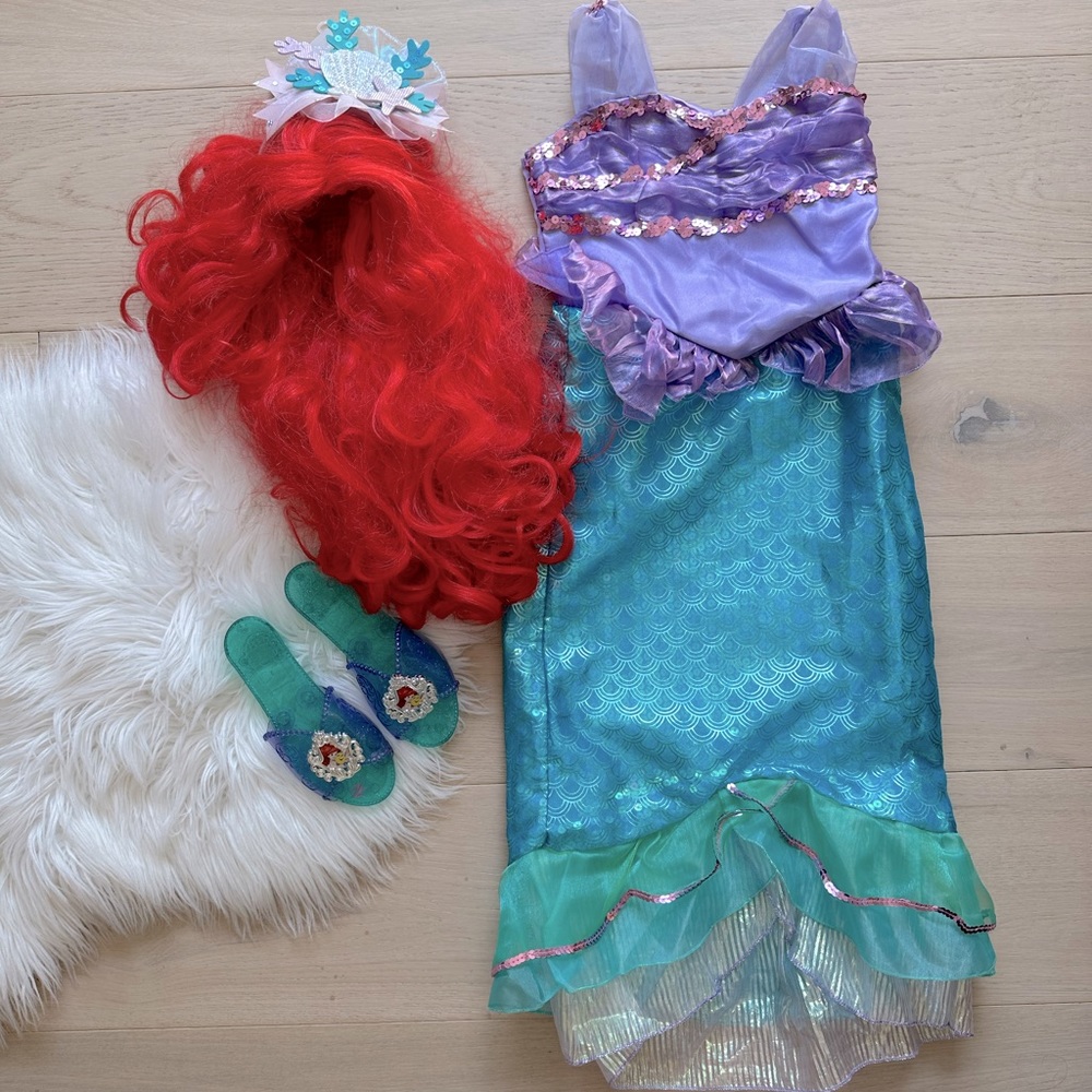 Toddler Girl Disney Ariel Costume